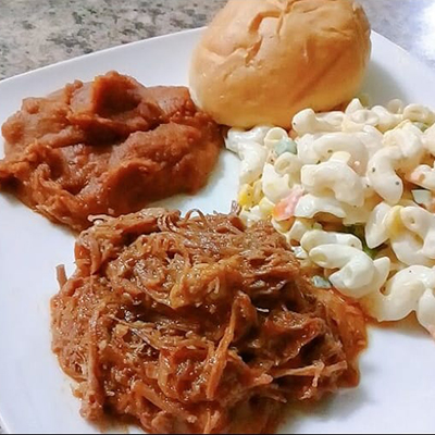 Comidas de la parra barbacoa